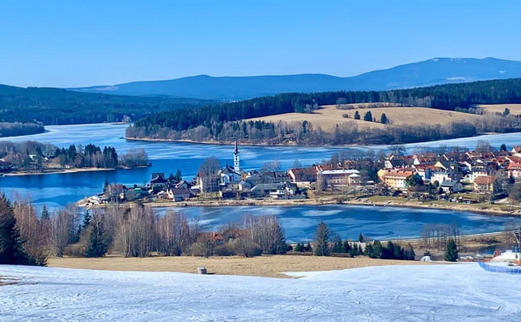 Apartmany Wellness Frymburk Bagian luar foto